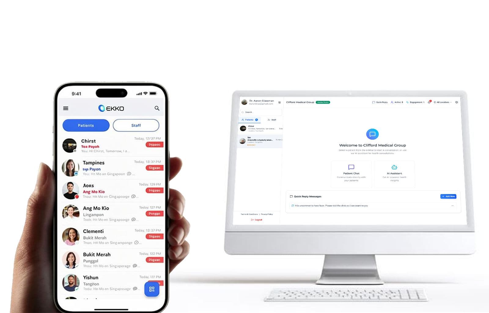 EKKO Doctor App